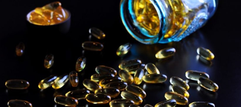 Fish oil capsules