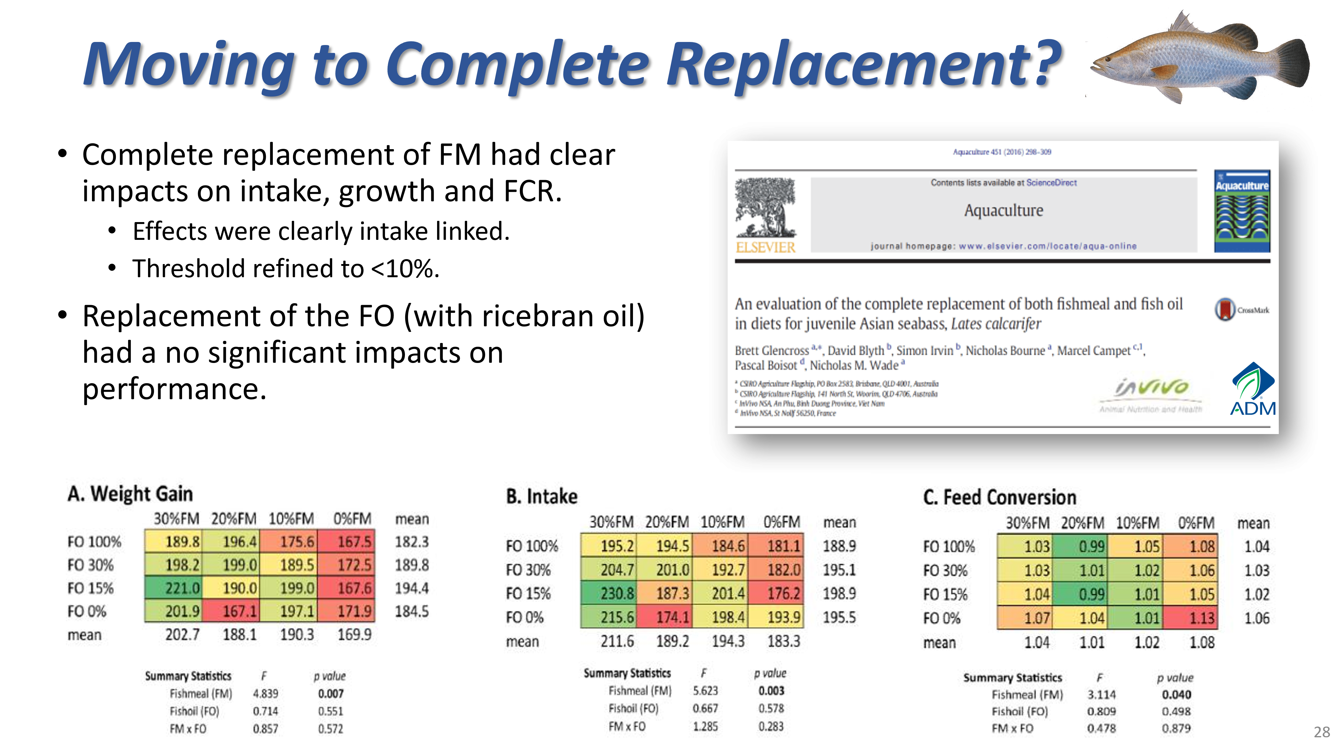 Moving to complete replacement